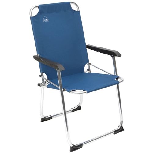 Camp Gear Vouwstoel Classic blauw aluminium 1211934