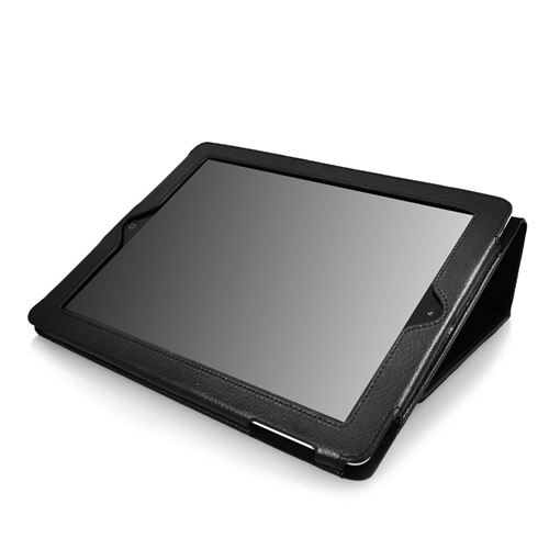 Housse Tablette GENERIQUE Pour ipad 6e génération 9. 7 étui smart cover en  cuir magnétique mince pour apple - noir