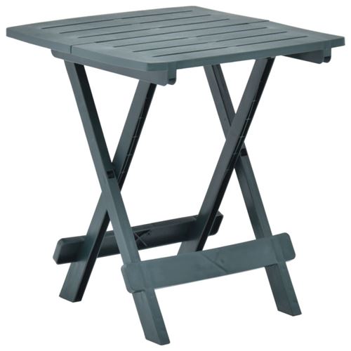 VIDAXL - Table de jardin pliable - 45 x 43 x 50 cm - Vert - Image 3
