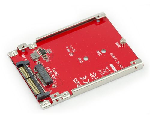 Adaptateur M2 PCIe M Key vers U2 (68Pin SFF-8639) Gamme Professionnelle