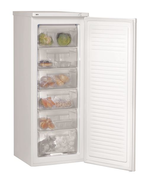 Whirlpool WV1512W - Congélateur - congélateur-armoire - pose libre - largeur : 55 cm - profondeur : 58 cm - hauteur : 143 cm - 165 litres - classe A+