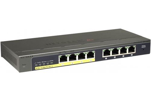 NETGEAR ProSafe Plus GS108PE - switch - 8 poorten