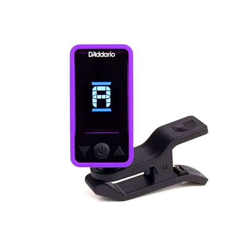 Planet Waves Violet D'addario And Co Eclipse Headstock Tuner Purple Accordeurs Guitares - Image 1