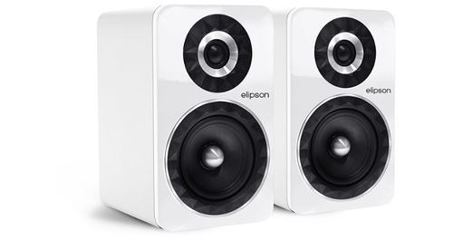 Elps Blanc Enceinte Bibliothèque Elipson Prestige Facet 6B Vendues Par Paire