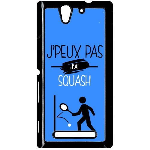 Coque sony xperia c3 j peux pas j ai squash 3