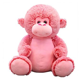 Peluche singe rose shop