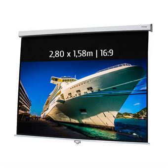 ecrans manuels KIMEX 041-3417 manuel 2,80 x 1,58m - Format 16:9 - 1