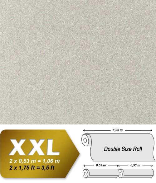 Papier Peint Intisse Platre Edem 998 34 Xxl Aspect Crepi Granit Mouchete Gris Clair Blanc 10 65 M2 Achat Prix Fnac