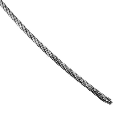 Câble en acier inoxydable de 2,0 mm. Bobine de 25 m