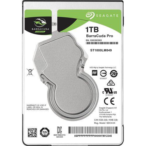 'Seagate Barracuda 2.5 disque dur 7.2sata - 1 To - Serial ATA, st1000lm049