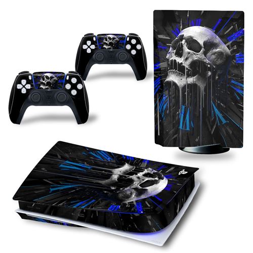 Non Communiqué Sticker Pour Sony Console Ps5, Squelette-35