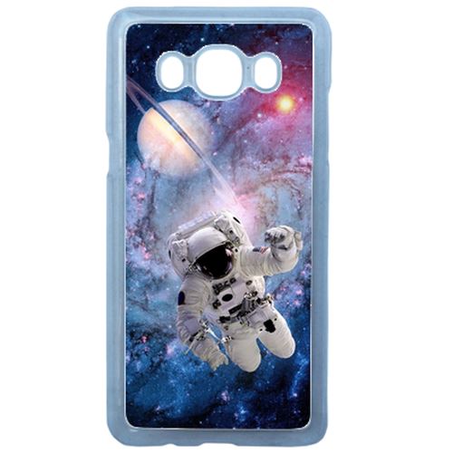 Coque Astronaute Planete 2 Compatible Samsung Galaxy J3 2016 Transparent