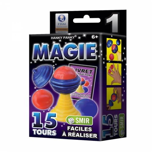 Petit Coffret Magie n°1 - 15 tours - un livret explicatif
