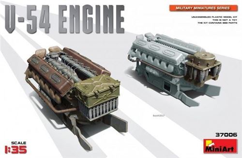 Mini Art V-54 Engine - 1:35E - Miniart - Image 1