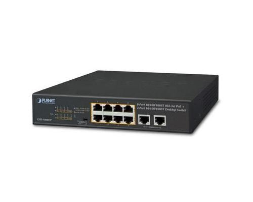 Commutateur Planet Gsd-1008hp 10" 10p Gigabit