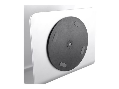 Newstar Nsls050 surélevé et rotatif en aluminium brossé avec support pour ordinateur portable/MacBook – Argent