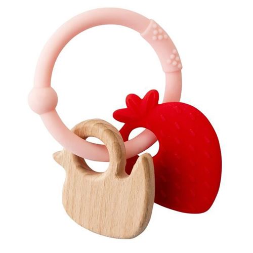 Anneau de dentition fraise - nattou