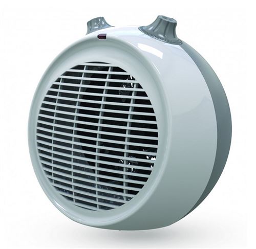 Chauffage soufflant EWT Pom3 3000 W Blanc et Gris