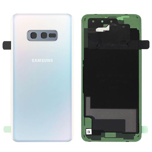 Cache Batterie pour Galaxy S10e Façade arrière Original Samsung Blanc