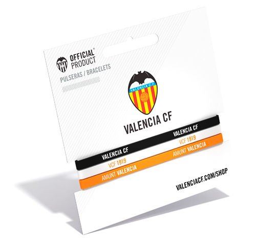 SPORTS|VALENCIA C.F. Sports|Valencia Clube de Valencia CF Tricolore Classique Bracelet