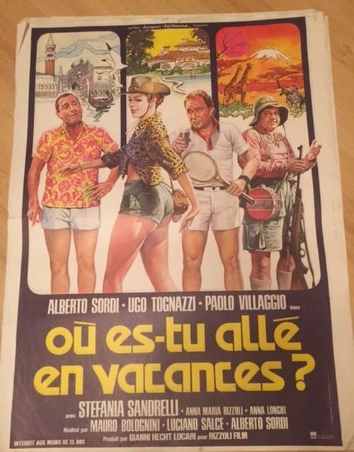 Où es-tu allé en vacances - 60x80 cm - AFFICHE / POSTER