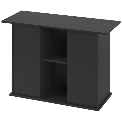 Meilleurs prix pour Ferplast Meuble pour aquarium STAND DUBAI 100 avec portes et étagère, pieds réglables, étage résistant à l'eau, 101 x 41 x h 73 cm, bois noir