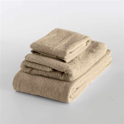 Set 3 Serviettes Svad Dondi Ti Amo Grande Moyenne Petite, Couleur: Beige Juta