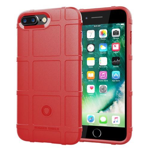 Etui Coque de protection durable anti choc pour Apple iPhone 7 Plus - Rouge
