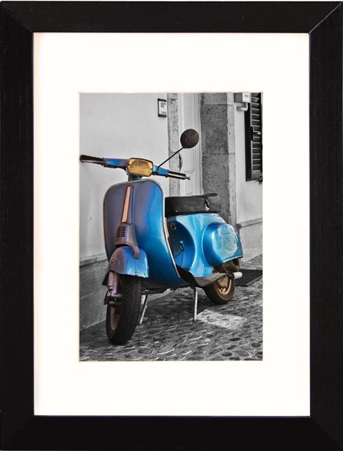 Henzo 8149508 Umbria 30 x 40 Frame Cadre photo Bois, noir, 30 x 40 x 1.4 cm