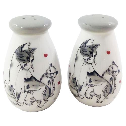 Set et Poivre Maman et chatons