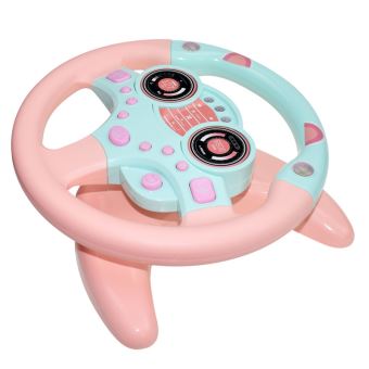 21 01 Sur Simulation Petit Copilot Volant Directeur Jouet Simule Pour Enfants Rose Wen084 Jouet Multimedia Achat Prix Fnac