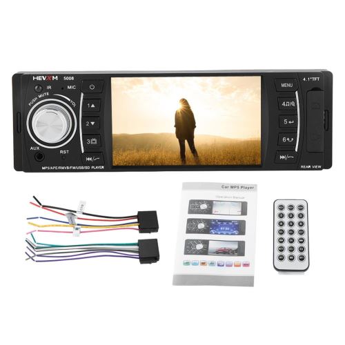 4.1inch LCD lecteur MP5 BT mains libres autoradio FM télécommande (sans caméra)