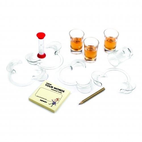 Hoot ht-dnkwrd jeu à boire drink your words bois ton mots
