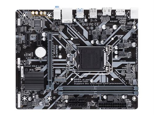 Gigabyte H310 m A Socket 1151/H370/DDR4/S-ATA carte mère – Noir