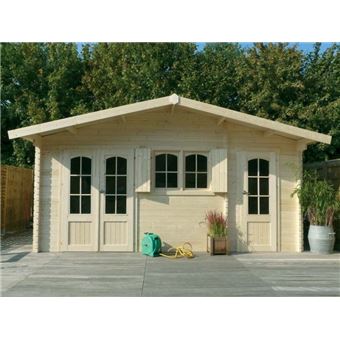 Solid Abri de Jardin Maisonnette Chalet de Jardin Rostock - 1