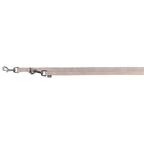Trixie Premium - Laisse ajustable pour chien (M/L) (Beige) - UTTX245