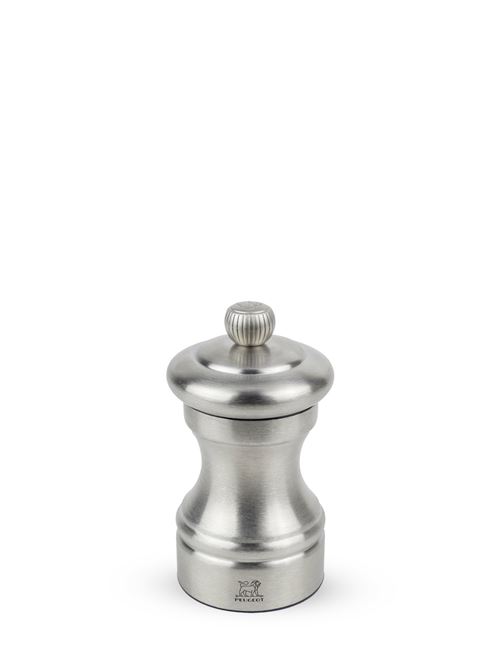 Moulin &agrave; poivre 10 cm en inox Bistro Chef - Peugeot - Argent - Inox