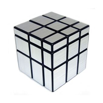 Cube magique Casse-tête 3x3x3 57mm Cube magique Miroir Puzzle Cube Fidget  argent - Casse-Tête - Achat & prix