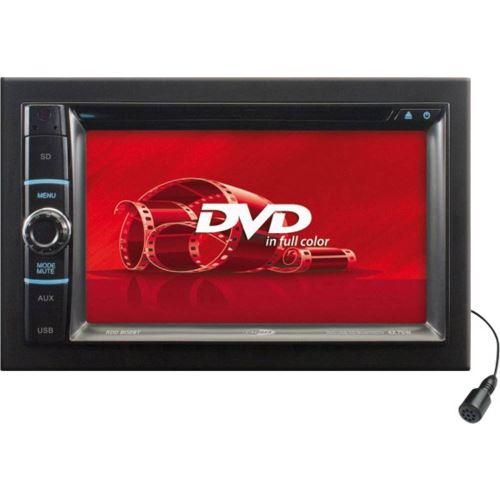 Caliber RDD802BT Lecteur DVD/USB/SD/AUX IN/BT/Touch Noir