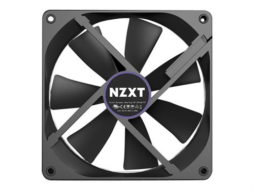 NZXT Aer P Boitier PC Ventilateur - Ventilateurs, refoidisseurs et radiateurs (Boitier PC, Ventilateur, 14 cm, 500 tr/min, 1800 tr/min, 21 dB)