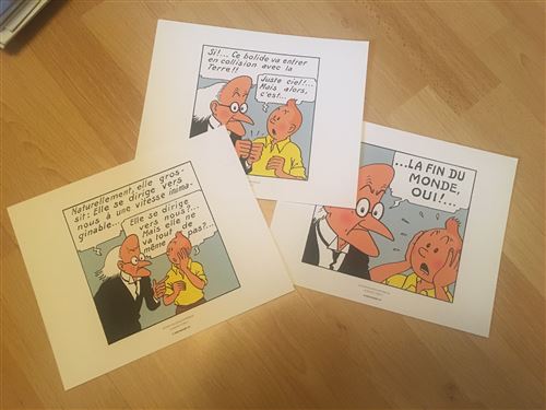 Acheter TINTIN - Tryptich / Etoile Mystérieuse - 19,5x24 cm - AFFICHE / POSTER État correct - 19,99 € TINTIN - Tryptich / Etoile Mystérieuse - 19,5x24 cm - AFFICHE / POSTER État correct - N/A reconditionné disponible sur Fnac