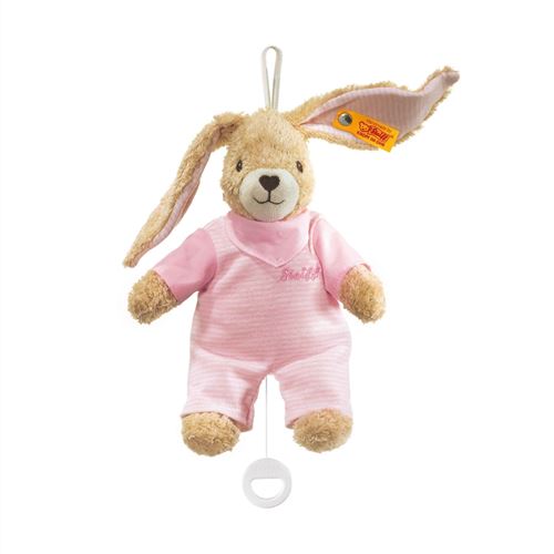 Steiff Lapin Hoppel avec boîte à musique - 20 cm