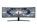 Samsung Odyssey G9 C49G95TSSP - G95T Series - moniteur QLED - jeux - incurvé - 49" - 5120 x 1440 Dual Quad HD @ 240 Hz - VA - 1000 cd/m² - 2500:1 - DisplayHDR 1000 - 1 ms - HDMI, 2xDisplayPort - noir