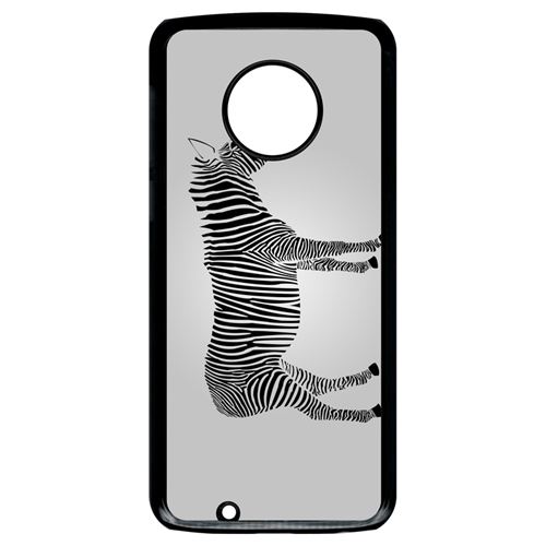 Coque motorola moto g6 zebra