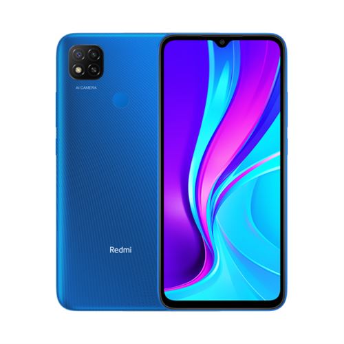 Smartphone XIAOMI Redmi 9C 3Go RAM 64Go ROM Double Sim Version Globle Non NFC-bleu