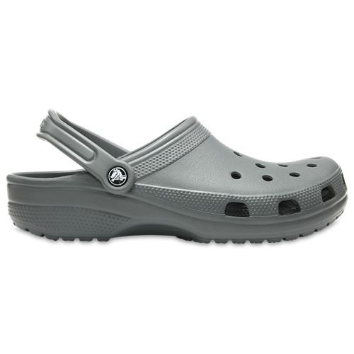 Crocs Classic Clogs Chaussures Sandales Roomy Fit in Slate Gris 10001 0DA [UK M7/W8 US M8/W10]