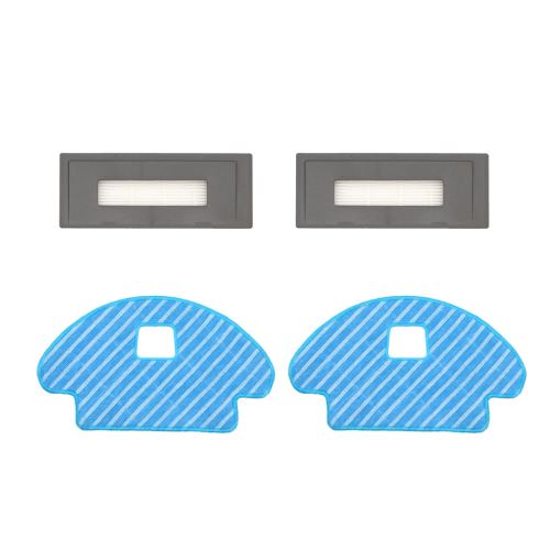 Convient pour ECOVACS DEEBOT OZMO 930 Pièces de rechange Filtre Robot et Rag