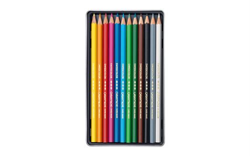 Boîte de crayons Luminance, 12 pièces