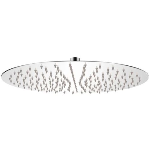 vidaXL Tête de douche plongeante ronde en acier inoxydable 40 cm