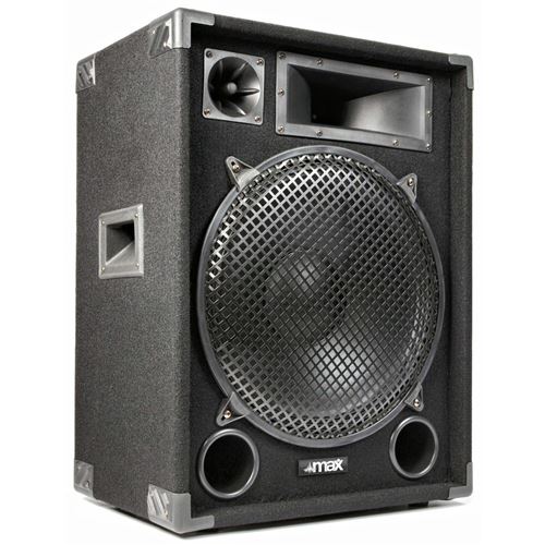 Max15 - Enceinte Sono Passive, Puissance de 1000 Watts, Woofer de 15 Pouces